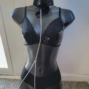 Lingerie with handcuffs